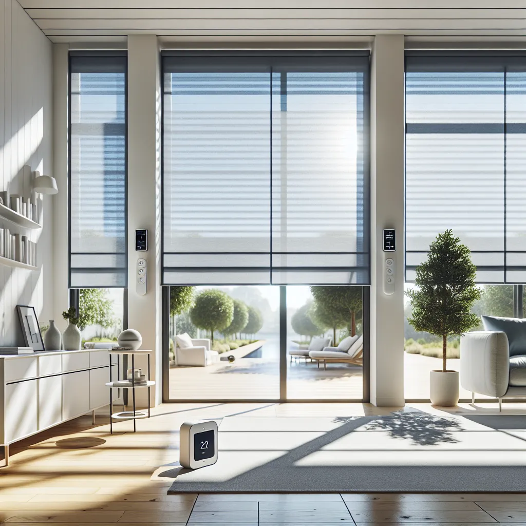 Solar-Powered Smart Shades
